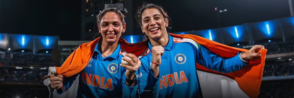 Smriti Mandhana and Harmanpreet Kaur